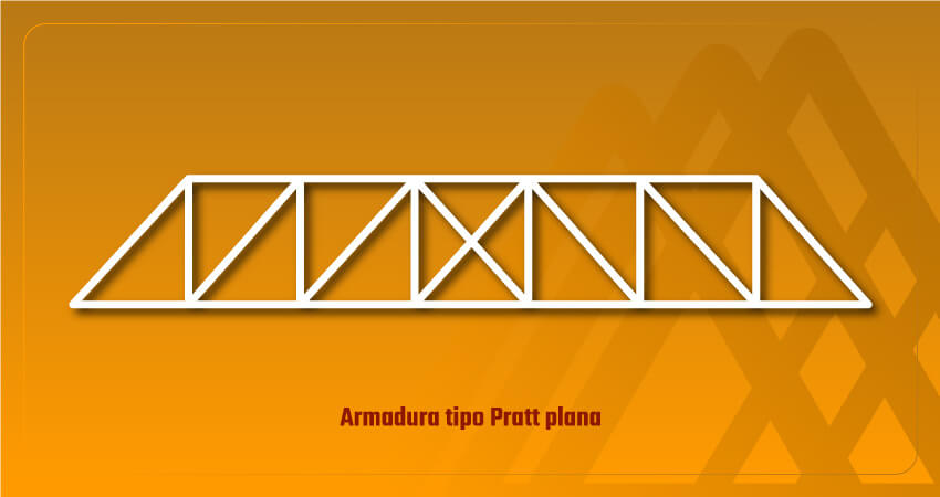 Diseño de armadura de acero tipo Pratt plana - Aceros Electroforjados
