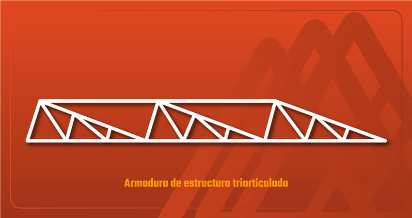 Diseño de armadura de acero triarticulada - Aceros Electroforjados