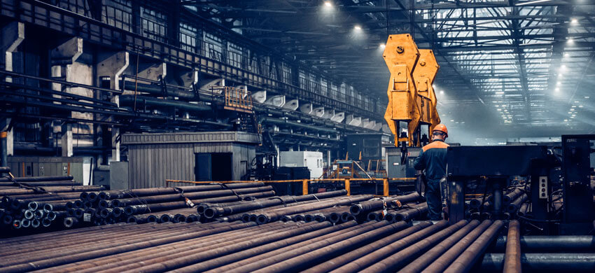 Almacenes de productos metálicos pertenecientes a la industria metalúrgica