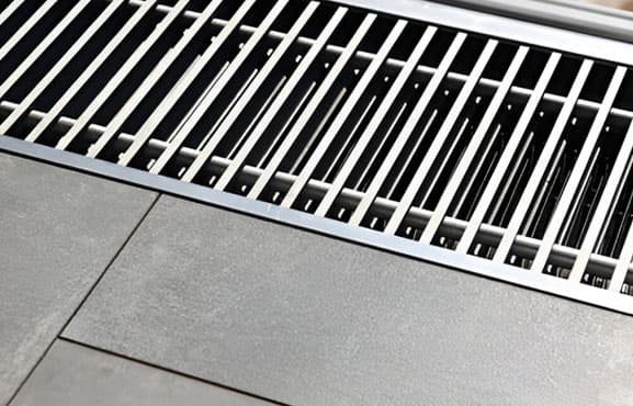 Rejilla de ventilación de acero inoxidable